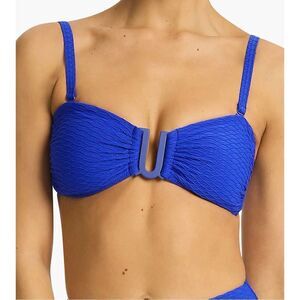 Sea Level swim Spinnaker bandeau size 12 NWT